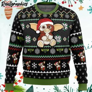 a christmas present gremlins ugly christmas sweater YSjDa
