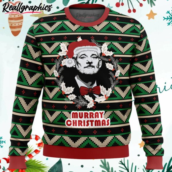 a very murray christmas ugly christmas sweater n7rjj