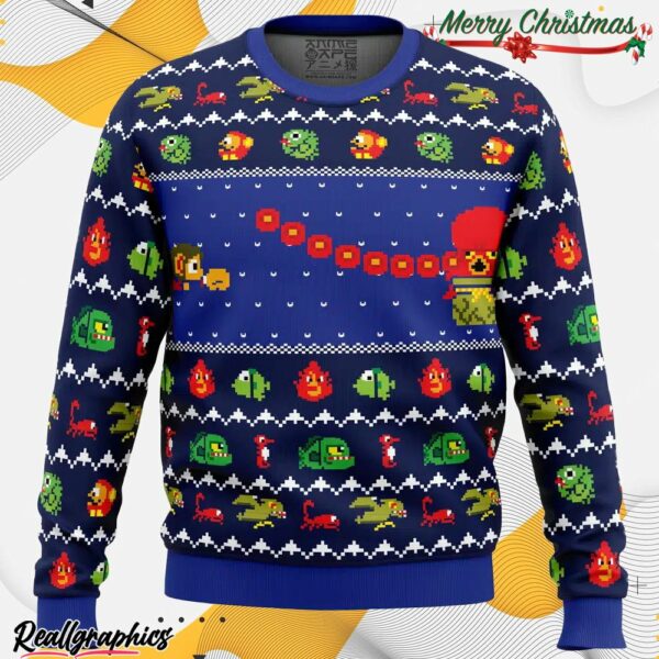 alex kidd in christmas world ugly christmas sweater r1himu