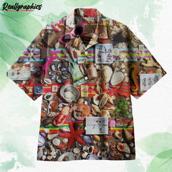beach item collection short sleeve button up shirt we6khp