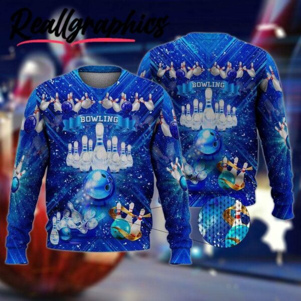 bowling ugly christmas sweater hb1f7h