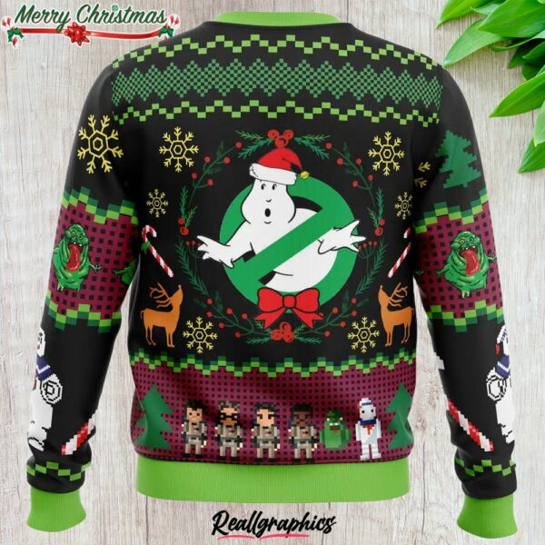 bustin christmas ghostbusters ugly christmas sweater 1 jnvgep