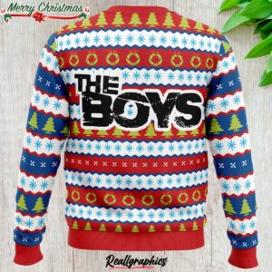 homelander the boys ugly christmas sweater 1 pusawo