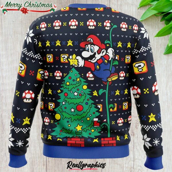 it s a tree super mario bros. ugly christmas sweater 1 geivss
