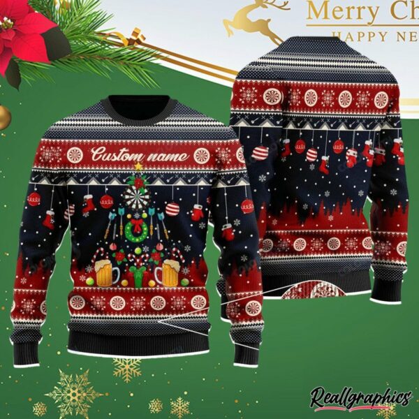 merry christmas ugly christmas sweater aruulk