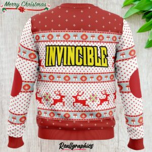 merry thiccmas omni man invincible ugly christmas sweater 1 lbopkl