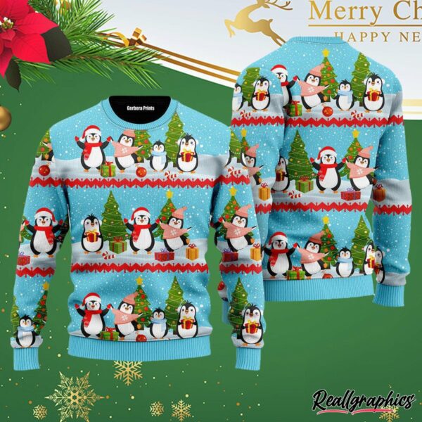 penguin ugly christmas sweater ugly christmas sweater ncgvuf