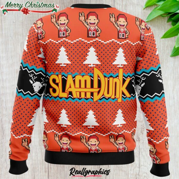 sakuragi hanamichi slam dunk ugly christmas sweater 1 lavje3