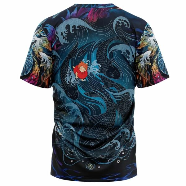 sea creatures ponyo studio ghibli t shirt 2 w0toid