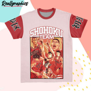 shohoku team slam dunk streetwear t shirt 1 t1erxu