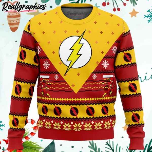 the flash ugly christmas sweater xqy9h