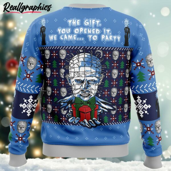 the gift hellraiser ugly christmas sweater 2 r8dsh