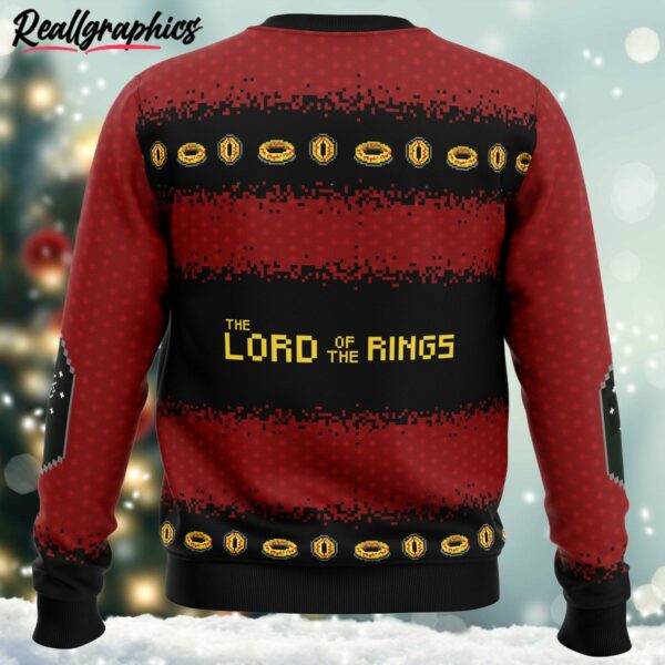 the lord of the rings christmas ugly christmas sweater 3 qniid