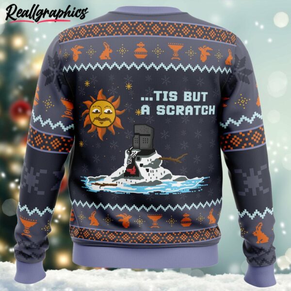 the melting knight monty python ugly christmas sweater 4 gwfjf