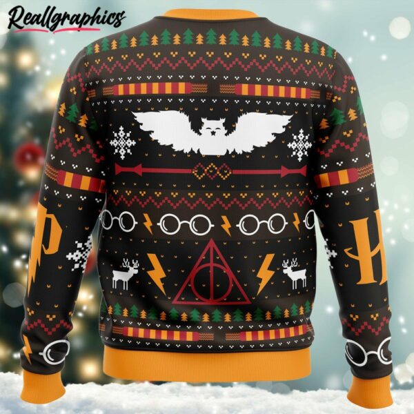 the sweater that lived harry potter ugly christmas sweater 2 hpsgs