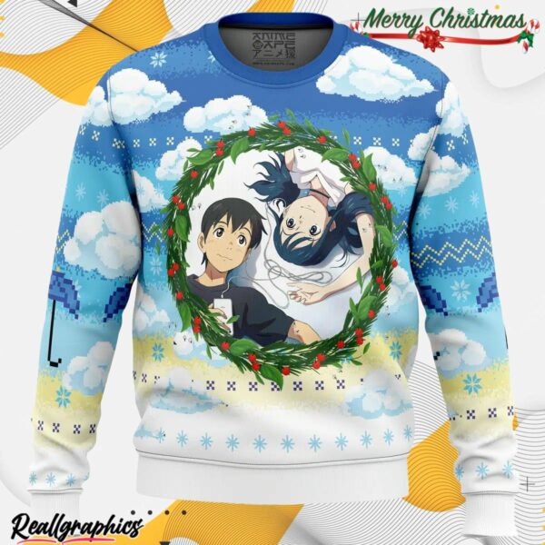 weathering with you ugly christmas sweater yjxfrv