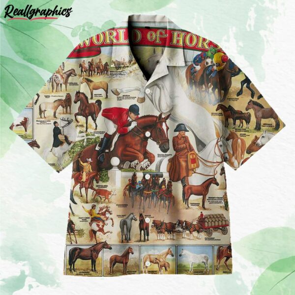 world of horse short sleeve button up shirt efvhbl