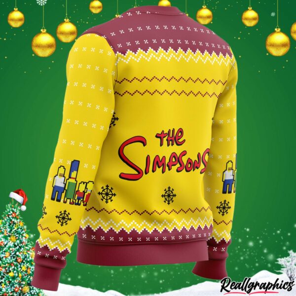 worst xmas ever the simpsons ugly christmas sweater 3 5su8o
