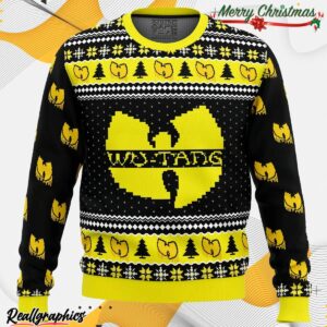 wu tang clan ugly christmas sweater klfha2