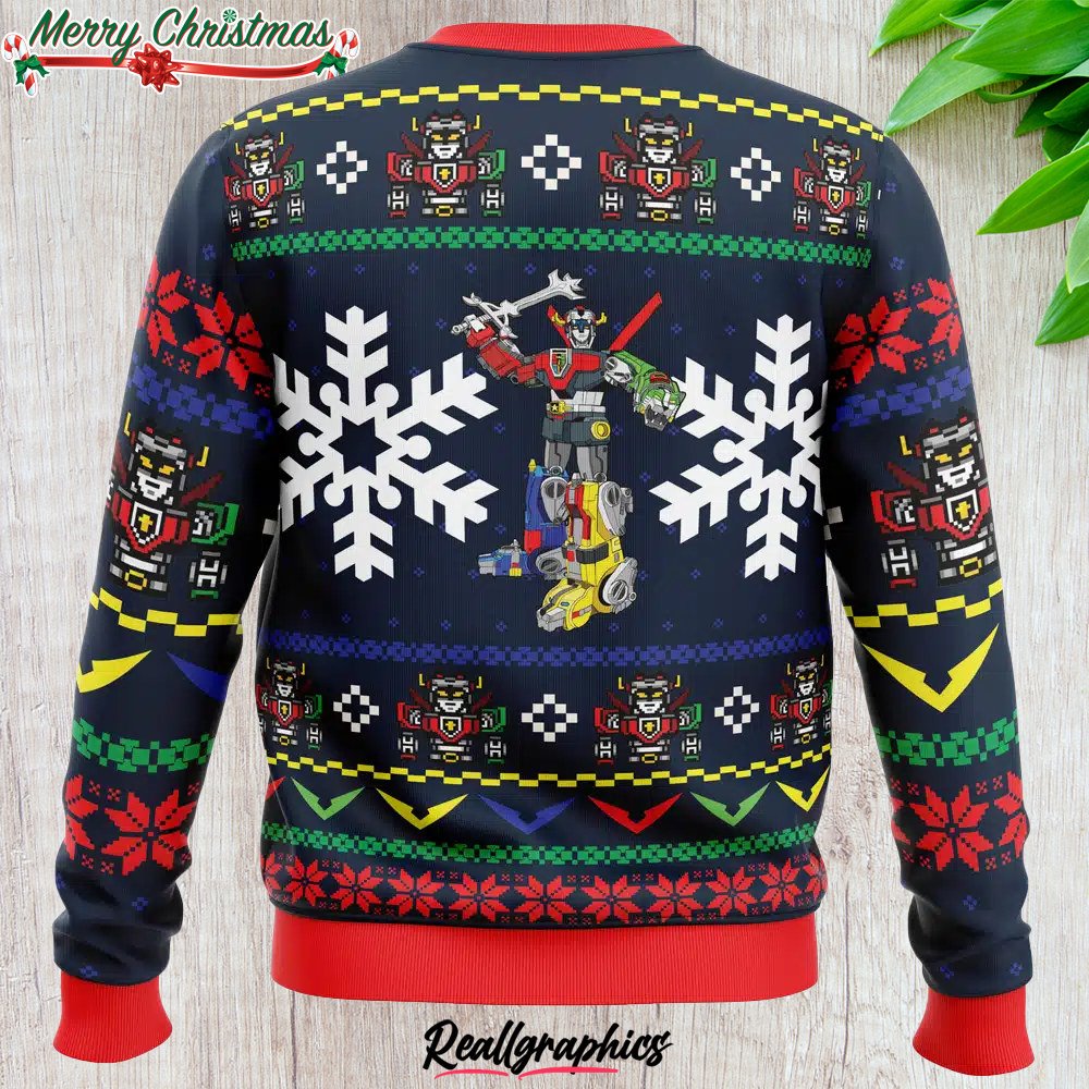 yuletron voltron ugly christmas sweater 1 gfovqo