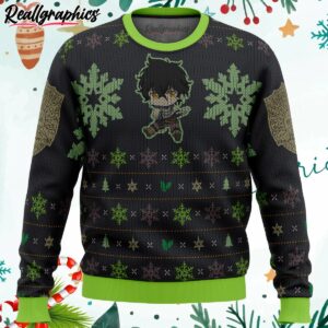 yuno black clover ugly christmas sweater dHXvO