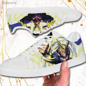 all might skate sneakers custom my hero academia anime shoes 2 v71qrl