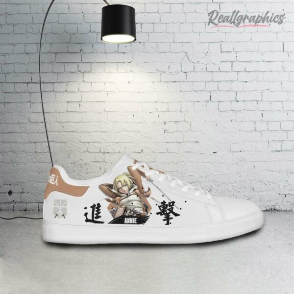 annie leonhart sneakers custom attack on titan anime stan smith shoes 2 tkr8rd
