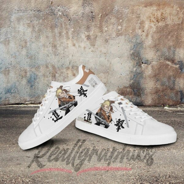 annie leonhart sneakers custom attack on titan anime stan smith shoes 3 nduo1z