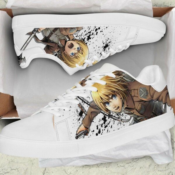 armin arlert skate sneakers custom attack on titan anime shoes 2 im00k6