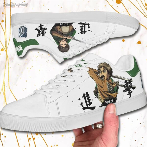 attack on titan shoes eren jaeger custom anime skate sneakers 3 q1pp9g