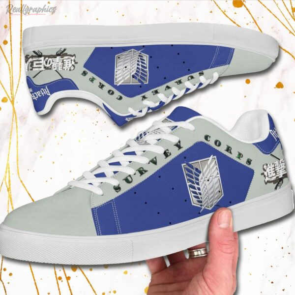 attack on titan shoes survey corps custom anime skate sneakers 2 vomgs6