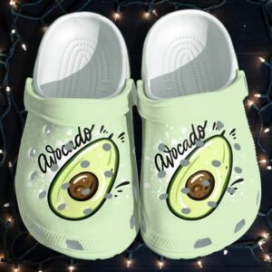 avocado cute funny shoes clog avocado fruits lover shoesfor daugter z732fj