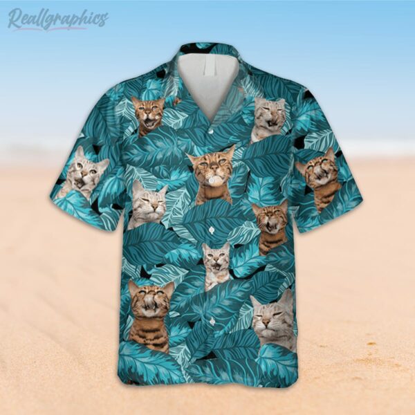 bengal cat tropical hawaiian shirt gift for cat mom 2 rbdlqv