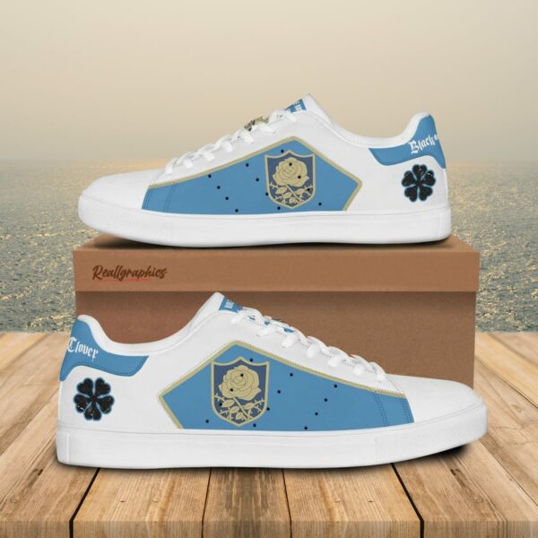 black clover blue rose stan smith shoes custom anime sneakers 1 nqthc4