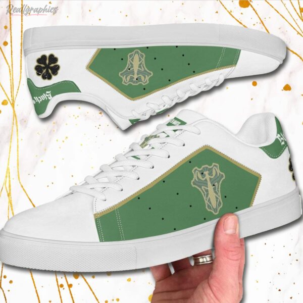 black clover green mantis stan smith shoes custom anime sneakers 4 odgcm1