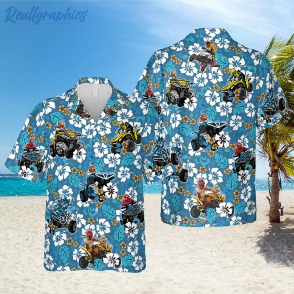blue floral atv motorhawaiian shirt aloha shirt travel outfit 1 sqzbc3