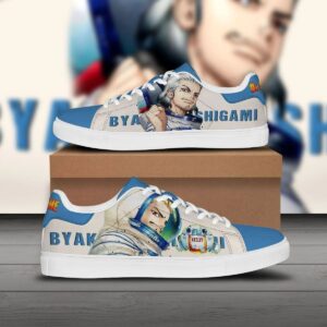 byakuya ishigami skate sneakers custom dr. stone anime shoes 1 lpdjqg