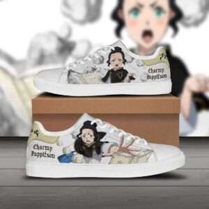 charmy pappitson skate sneakers black clover custom anime shoes 1 upwy7b