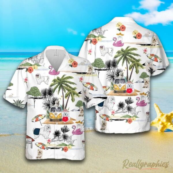 coton de tulear beach hawaiian shirt aloha shirt pdezds