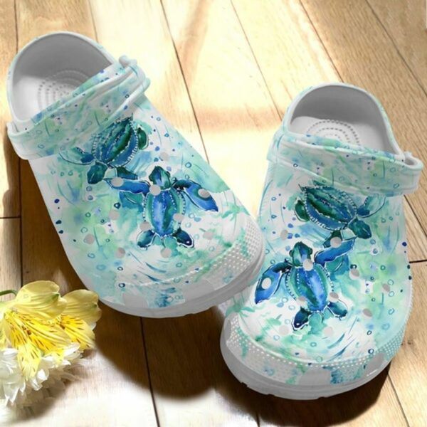 couple sea turtles love the ocean shoes clog for turtle lovers g0bzzu