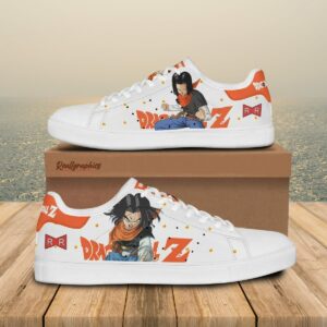 dragon ball android 17 stan smith shoes custom anime sneakers 1 s9v2fw