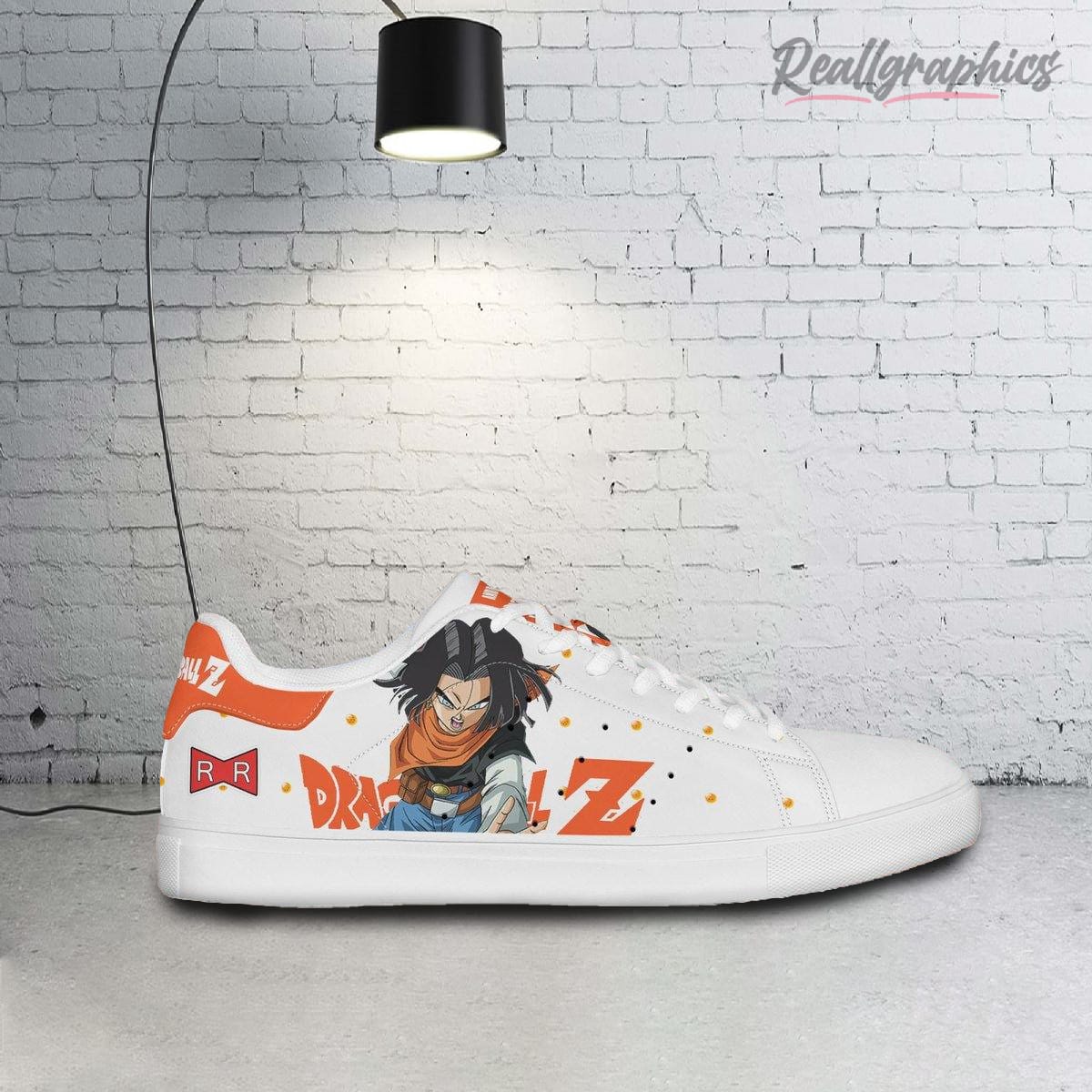 dragon ball android 17 stan smith shoes custom anime sneakers 2 cetm1u