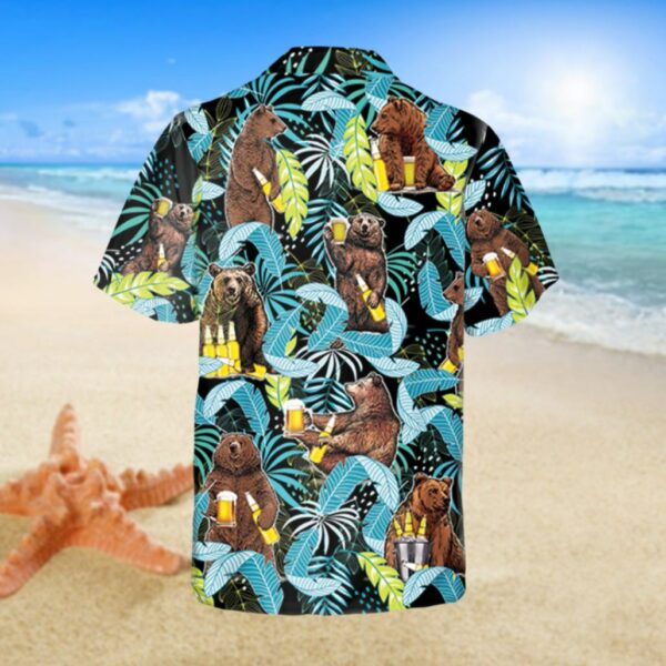 drunk bear hawaiian shirt camping summer shirt 3 efvp0p
