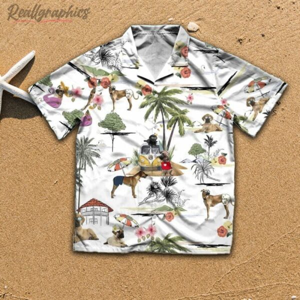 felacia black mouth cur beach hawaiian shirt p1x1tj