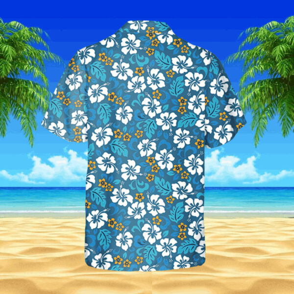 floral blue hawaiian shirt summer vintage clothing 3 alrkhi