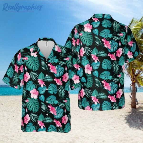 floral hawaiian shirt hibicus shirt beach clothing 1 r1jcbj