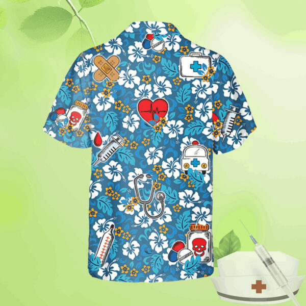 floral nurses vectors hawaiian shirt tropical doctor clothing 3 szzs2p