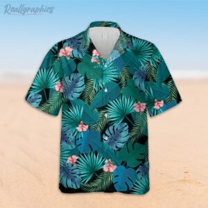 green leaves hawaiian shirt summer clothing 2 zcpjh9