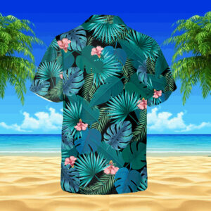green leaves hawaiian shirt summer clothing 3 d7oc6n