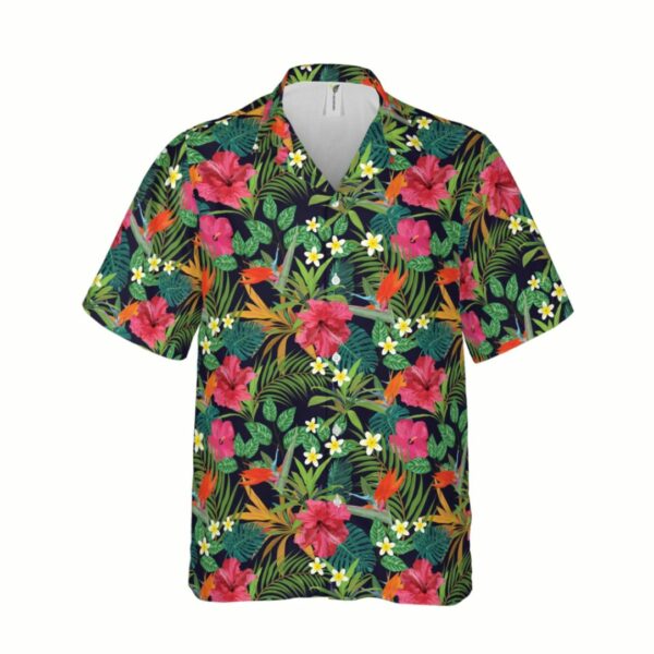 hibicus flowers hawaiian shirt vintage clothing 2 z0omgj